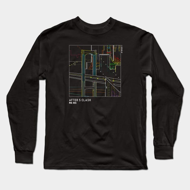 After 5 Clash - Toshiki Kadomatsu (角松 敏生) Long Sleeve T-Shirt by ArcaNexus